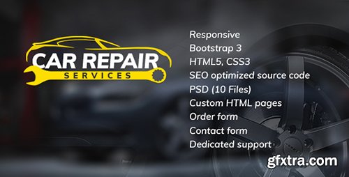 ThemeForest - Car Repair Services & Auto Mechanic HTML website template (Update: 10 February 17) - 19361877