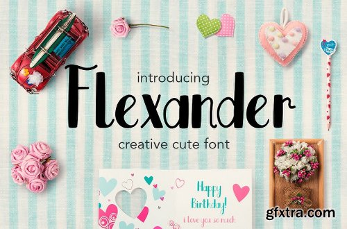 CreativeMarket Flexander Font 1249432