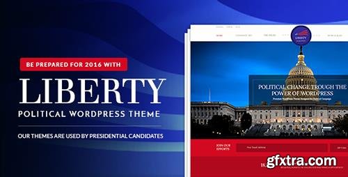 ThemeForest - Liberty v1.2 - Your Political WordPress Theme - 15341403