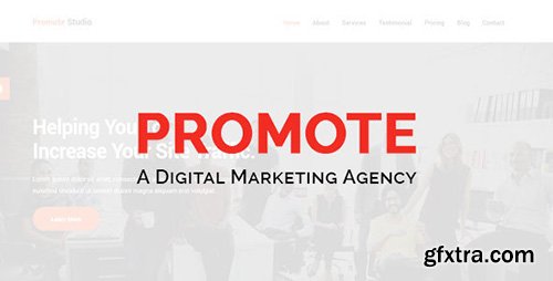 ThemeForest - Promote v1.1 - Digital Marketing Agency - 18908301