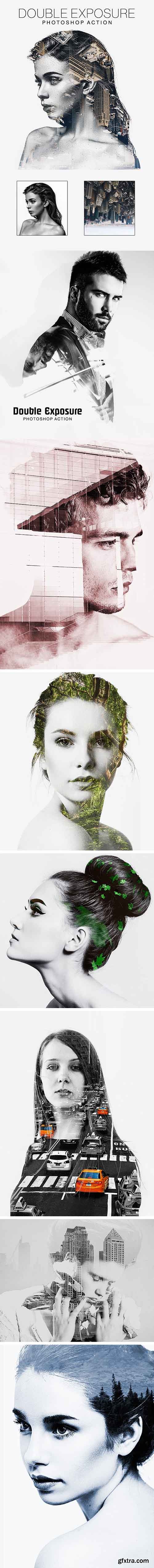 Graphicriver Double Exposure Action 16924252