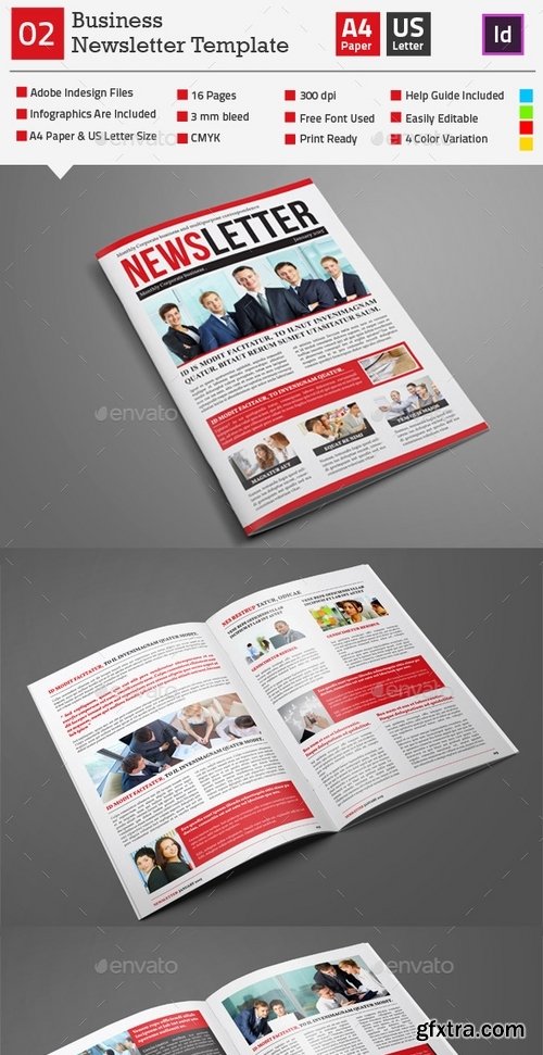 GraphicRiver - Newsletter Template 02 9724427