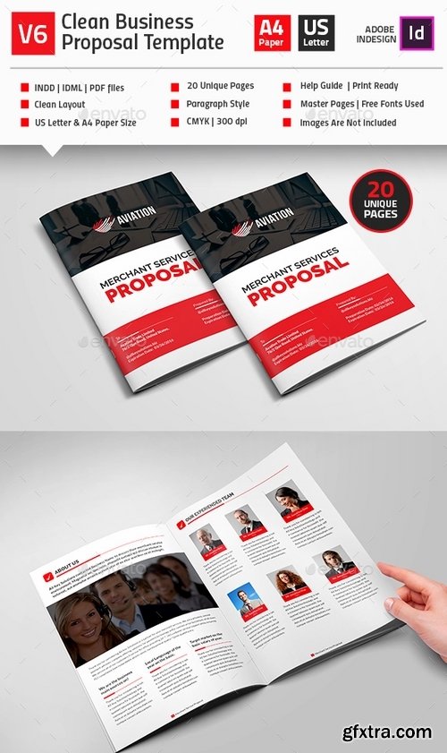 GraphicRiver - Clean Business Proposal Template V2 15739333