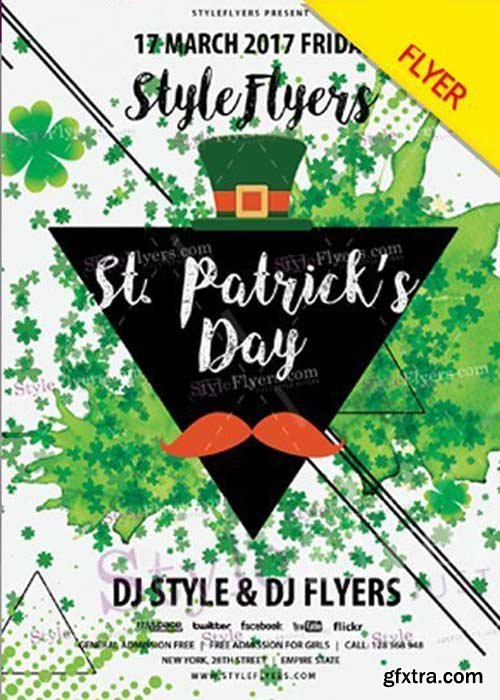 St. Patrick’s Day V19 PSD Flyer Template