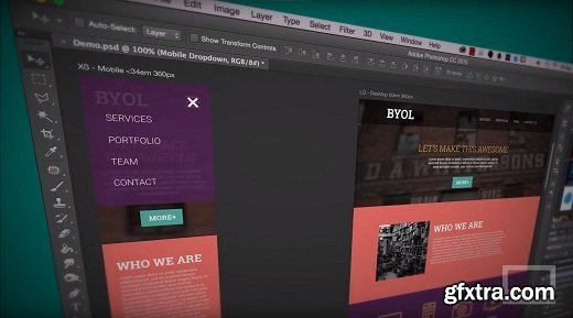 How to Design a Website in Photoshop (Using Photoshop CC 2015)