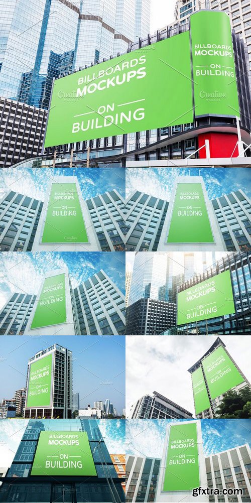 CM - Billboards Mockups on Building Vol.1 1020459