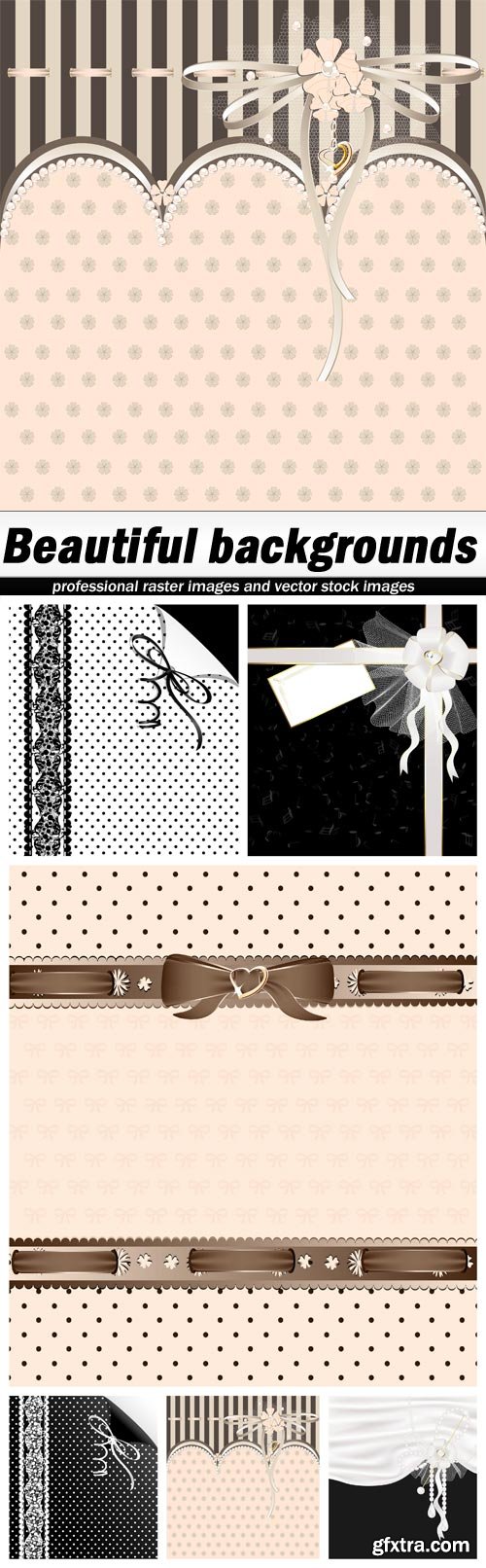 Beautiful backgrounds - 6 EPS