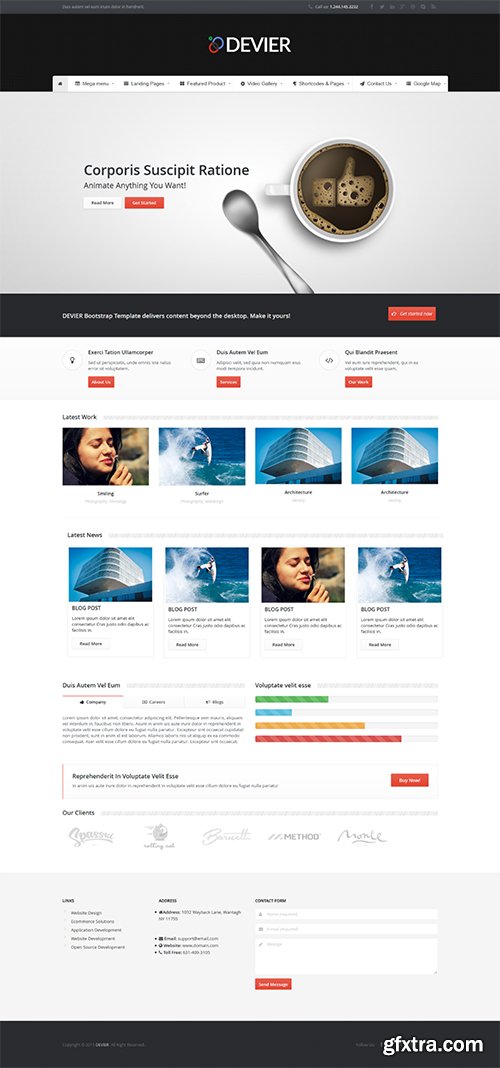 CodeGrape DEVIER - Responsive Bootstrap Template 6271