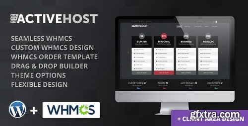 ThemeForest Active Host - WordPress + WHMCS Hosting 10087846