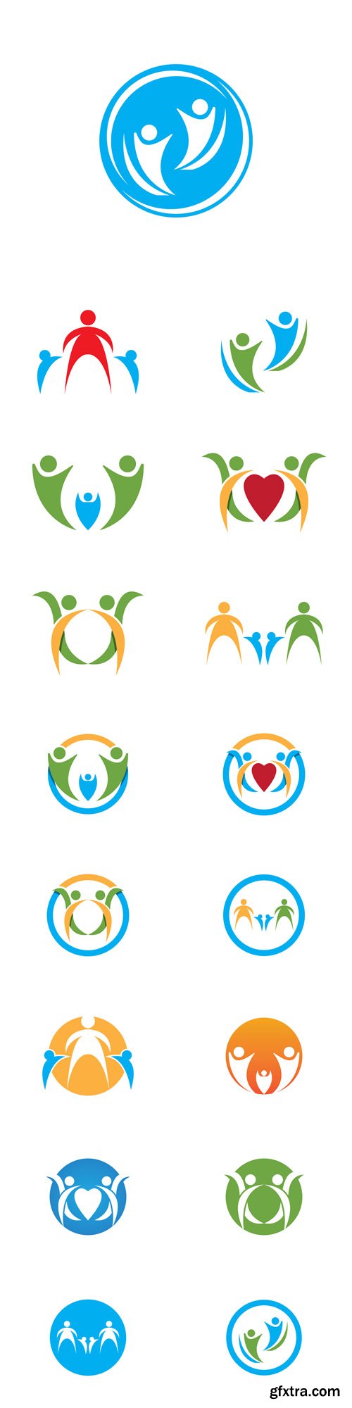 Vector Set - Health Care Logos