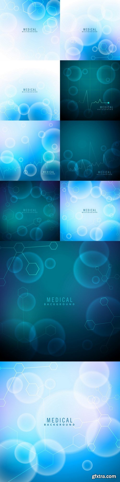 Medical background - 10 EPS Vector Stock