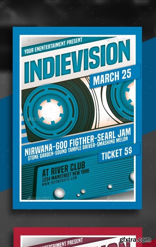 GraphicRiver - Indie Rock 90\'s Music 19511586