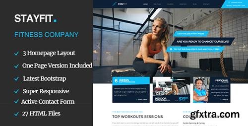 ThemeForest - Stayfit - Sports, Health, Gym & Fitness HTML Template (Update: 19 November 15) - 11834485
