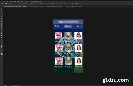 Create Mobile App Design from Scratch in Photoshop