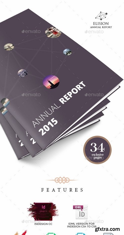 GraphicRiver - Elision Multipurpose Annual Report Template 9515042