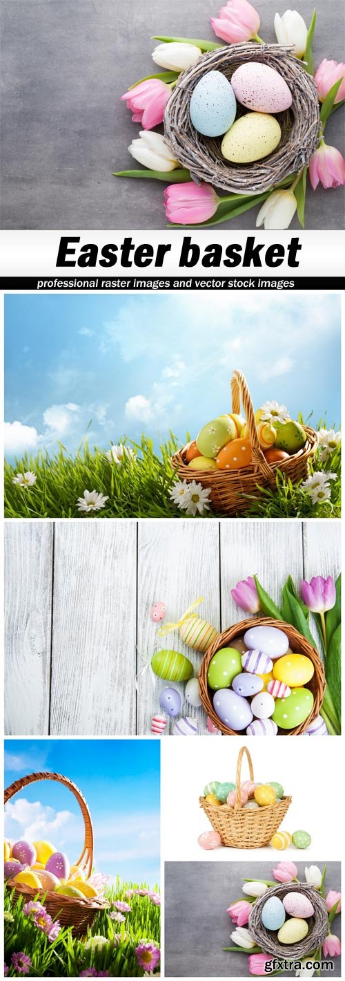 Easter basket - 5 UHQ JPEG