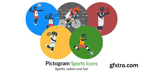 Videohive Pictogram Sports Icons 16936399