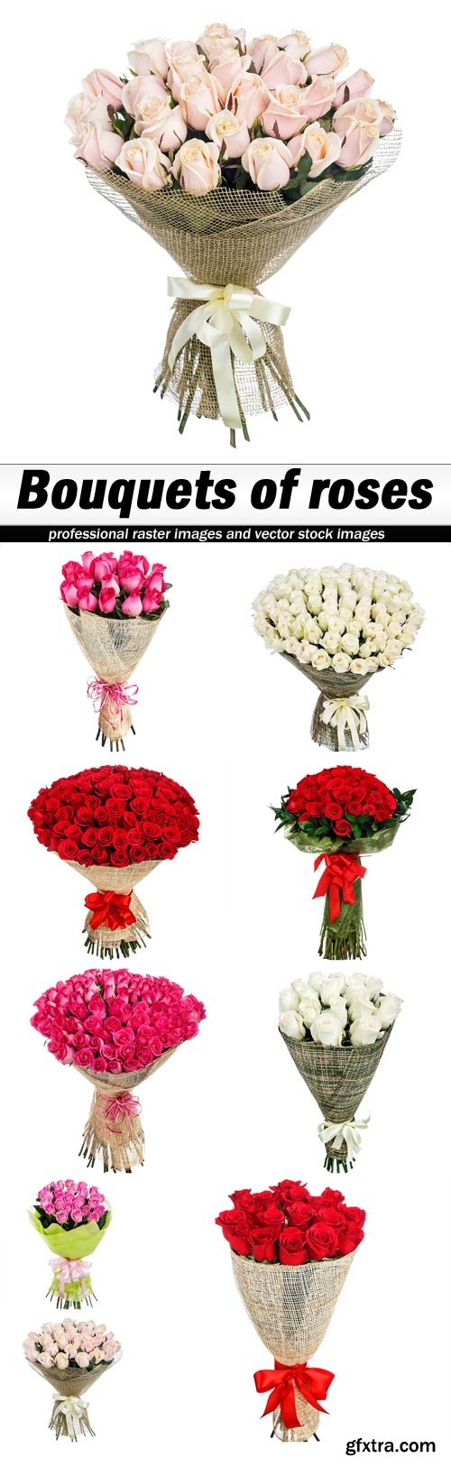 Bouquets of roses - 9 UHQ JPEG