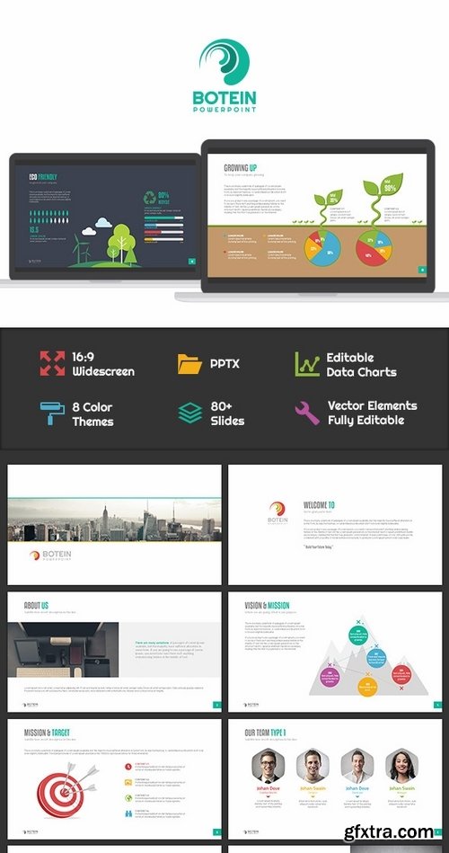 GraphicRiver - Botein Powerpoint Template 8585458