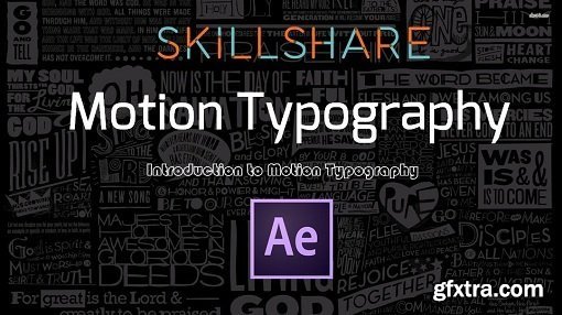 After Effects: Introduction to Motion Typography (or Kinetic Typography)
