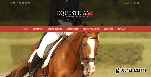 ThemeForest - Equestrian v4.2.2 - Horses and Stables WordPress Theme - 5206121