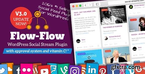 CodeCanyon - Flow-Flow v3.0.3 - WordPress Social Stream Plugin - 9319434