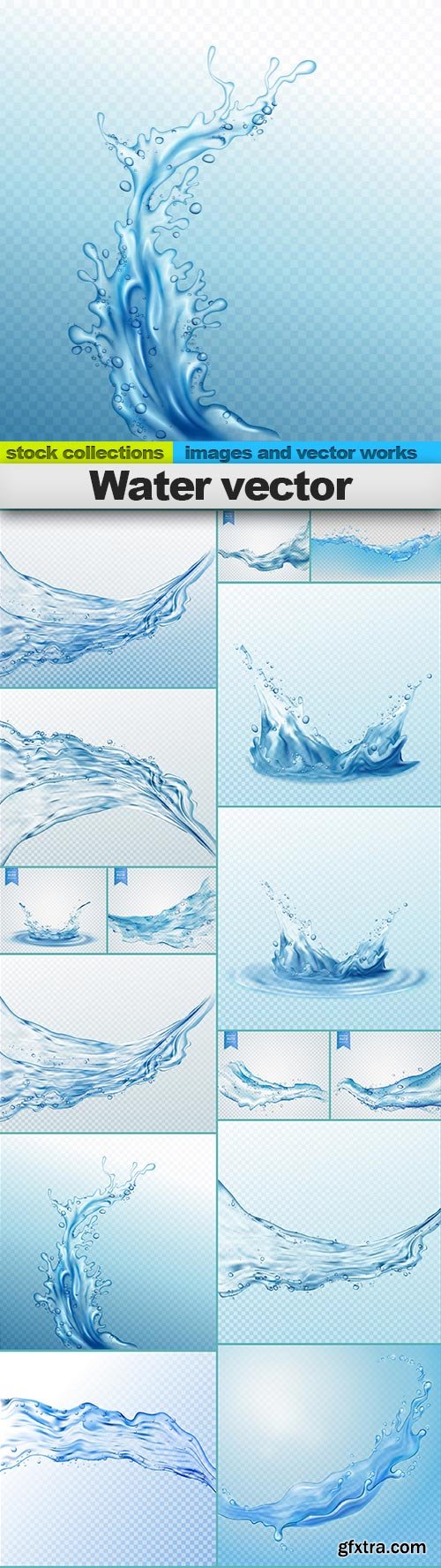 Water vector, 15 x EPS