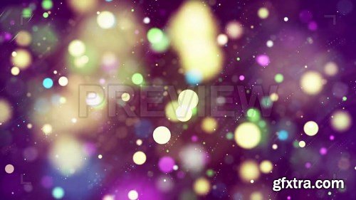 Colored Bokeh Stock Motion Graphics