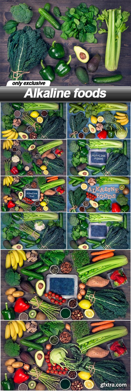 Alkaline foods - 11 UHQ JPEG