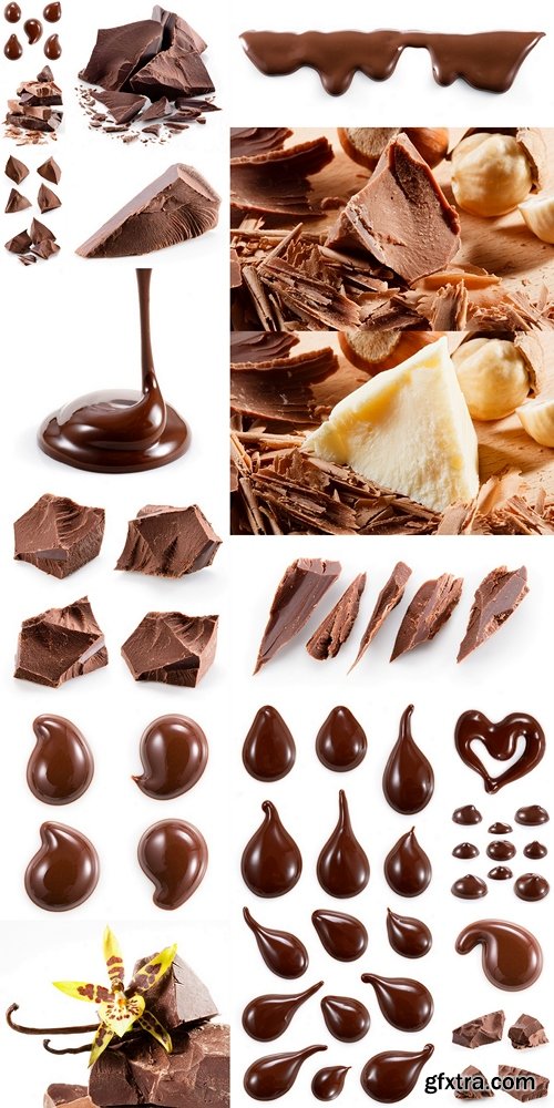 Chocolate pieces 2