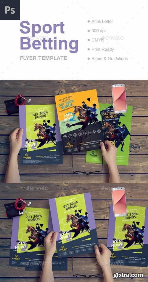 GraphicRiver - Betting Flyer 19582314