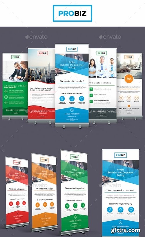 GraphicRiver - ProBiz – Business and Corporate Roll Up Banners 19314456