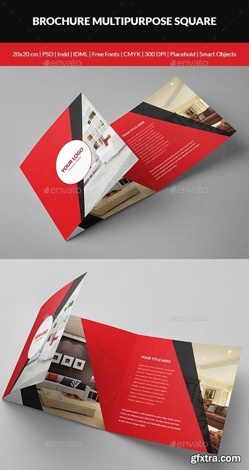 GraphicRiver - Brochure Multipurpose Square 9558767