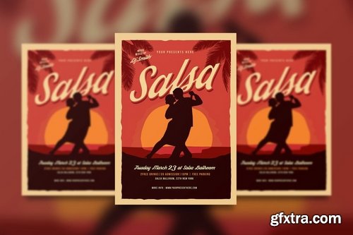 GraphicRiver - Salsa Dance Flyer 19407891
