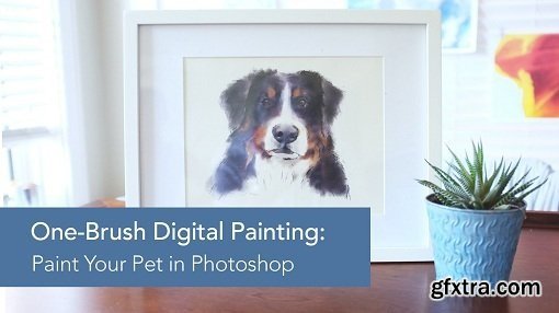 One-Brush Digital Painting: Paint Your Pet in Photoshop