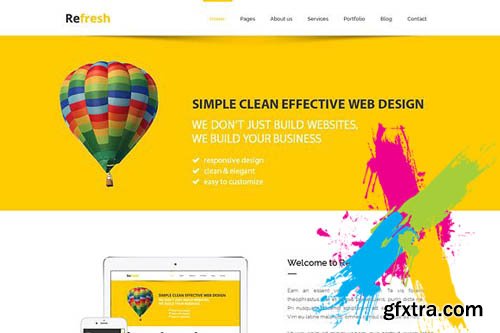 CM - Refresh - Responsive Wordpress Theme