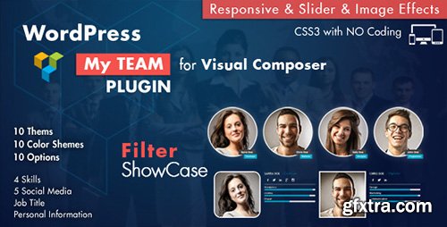 CodeCanyon - Team Showcase for Visual Composer WordPress Plugin v3.1 - 7789129