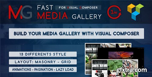 CodeCanyon - Fast Media Gallery For Visual Composer v1.0 - Wordpress Plugin - 14859307
