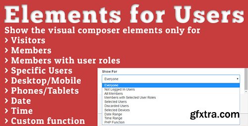 CodeCanyon - Elements for Users v1.3.2 - Addon for Visual Composer - 13758689