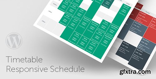CodeCanyon - Timetable Responsive Schedule For WordPress v3.9 - 7010836