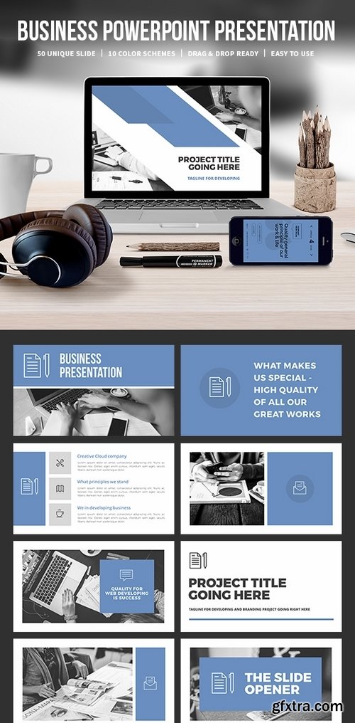 GraphicRiver - Business Powerpoint Template 19418887