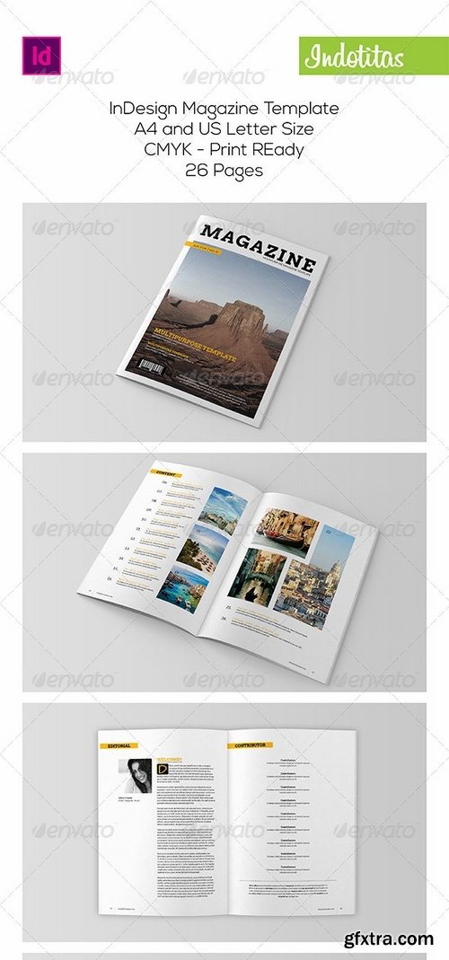 GraphicRiver - Indesign Magazine Template 8003145