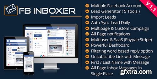 CodeCanyon - FB Inboxer v1.1 - Master Facebook Messenger Marketing Software - 19578006