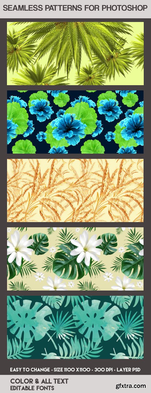 5 Preview Seamless Patterns for Photoshop