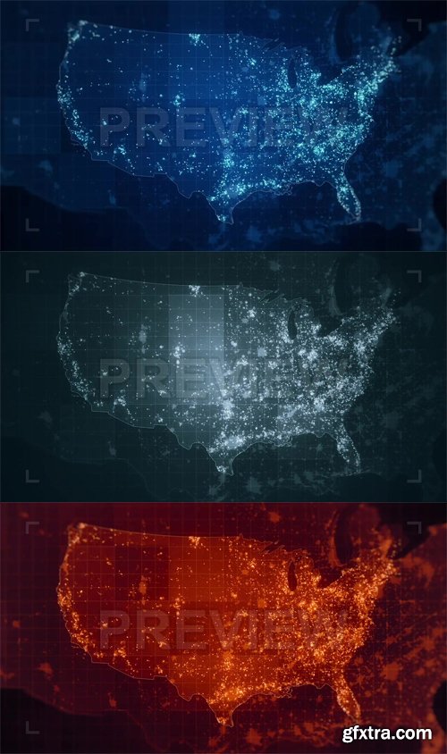 USA Global Maps Pack