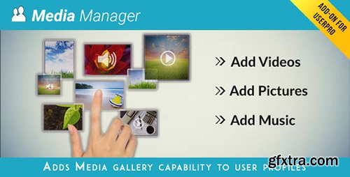 CodeCanyon - Media Manager for UserPro v3.6 - 8664618