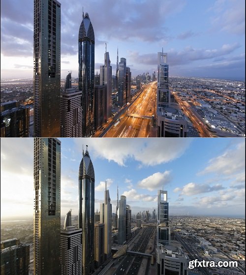 United arab emirates dubai timelapse over sheikh zayed rd showing the new