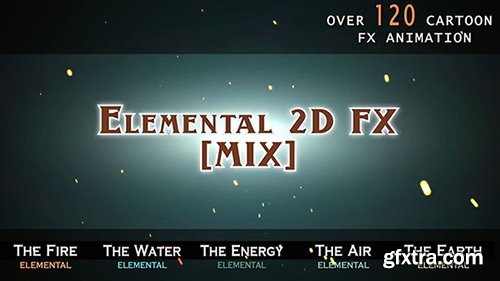 Videohive Elemental 2D FX [MIX] 14292431