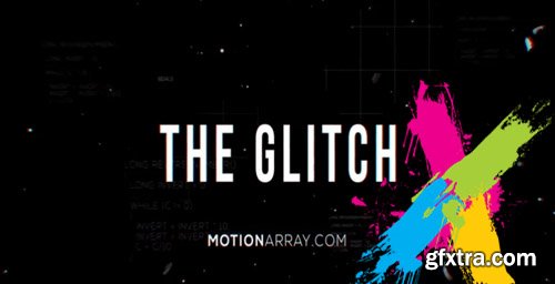 Glitch Logo Opener - After Effects