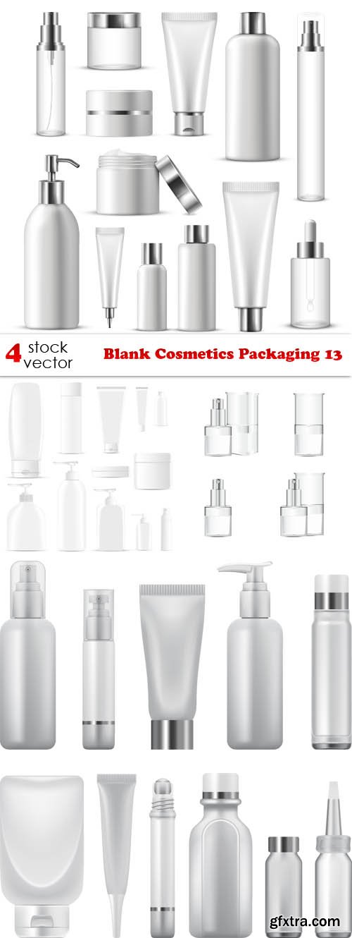 Vectors - Blank Cosmetics Packaging 13
